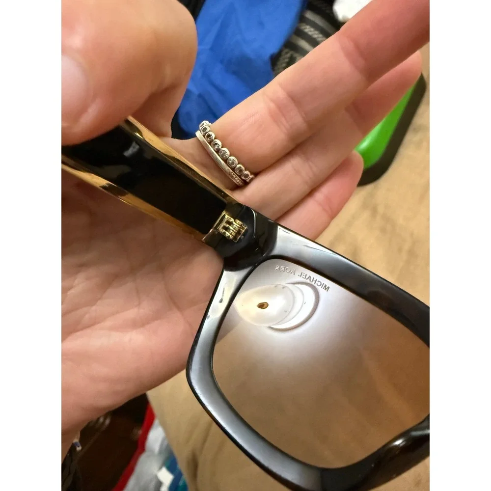 Michael Kors Tortoise Gold Square Sunglasses